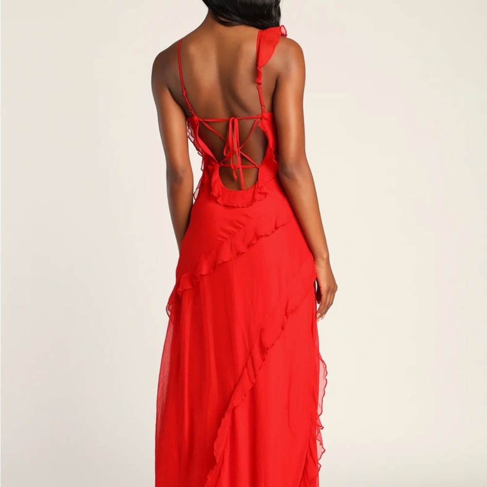 Lulus Ruffle Dress